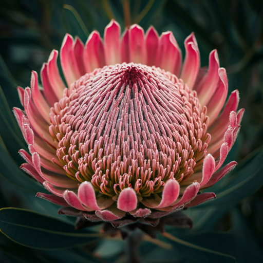 Pink native flower from the Stitch design reference